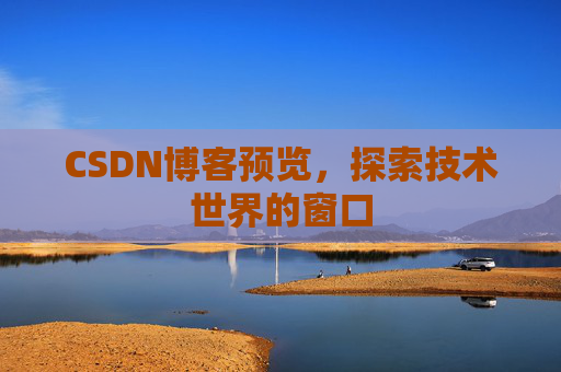 CSDN博客预览，探索技术世界的窗口